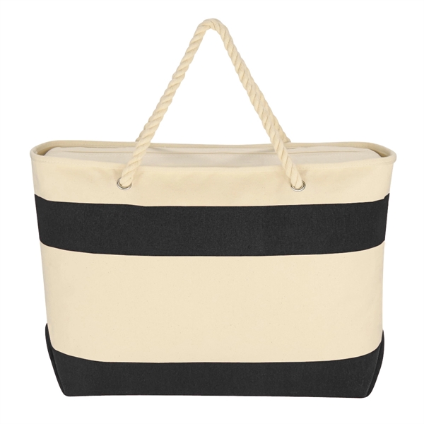 Large Cruising Tote with Rope Handles.  16 oz. Cotton Canvas.... from ASI 61125 Hit Promotional Products / Hit®