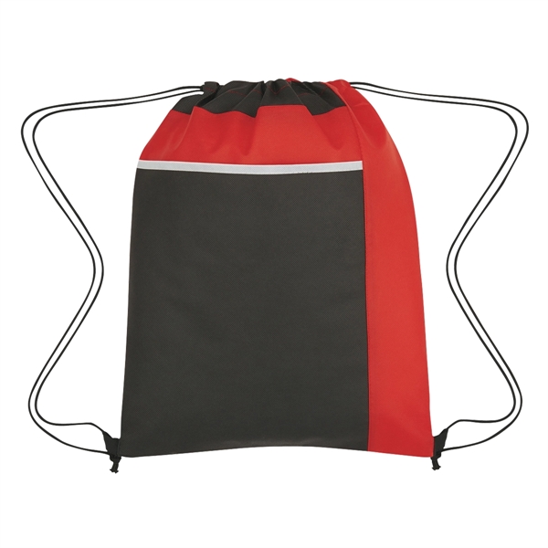 Non-Woven Pocket Sports Pack. Made Of 80 Gram Non-Woven, Coated Water-Resistant... from ASI 61125 Hit Promotional Products / Hit®