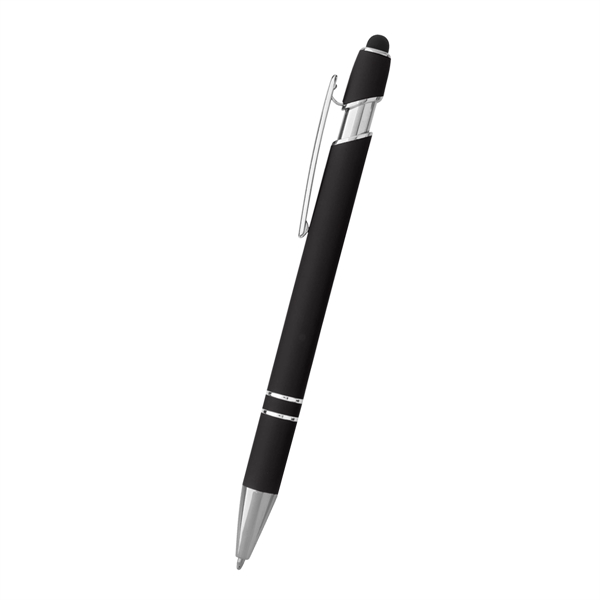 Aluminum ballpoint pen with stylus on top.... from ASI 61125 Hit Promotional Products / Hit®