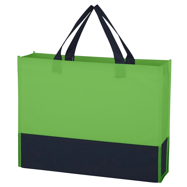 Tote bag made from 80-gram non-woven, water-resistant polypropylene with 13" handles.... from ASI 61125 Hit Promotional Products / Hit®