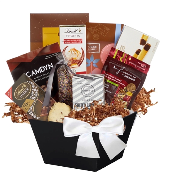 Goodies Basket with Candy, Chocolate and Cookies... from ASI 89971 Stuff A Mug