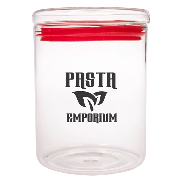 26 oz. Lancaster glass container with a lid available in several... from ASI 61125 Hit Promotional Products / Hit®