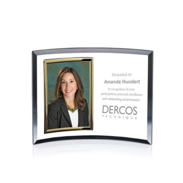 Beveled jade glass is slumped at high temperatures to form a... from ASI 84592 St Regis Group