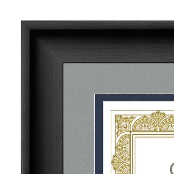 The Fleetwood certificate frame features a grey double matte with a... from ASI 84592 St Regis Group / St Regis