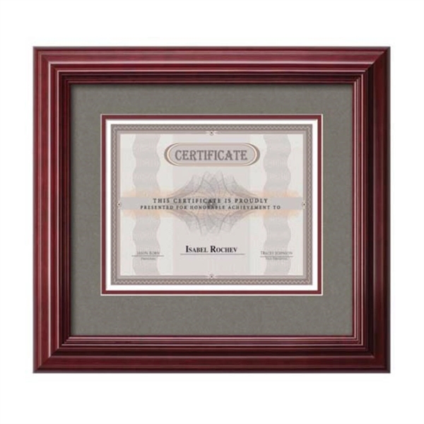 The dimensional molding of the Kentridge certificate frame is finished in... from ASI 84592 St Regis Group / St Regis