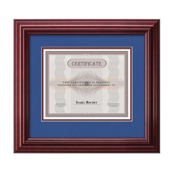 The dimensional molding of the Kentridge certificate frame is finished in... from ASI 84592 St Regis Group / St Regis