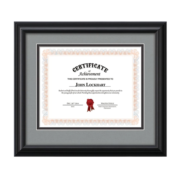 The Cottingham certificate wood frame is available in 10 rich matte... from ASI 84592 St Regis Group / St Regis