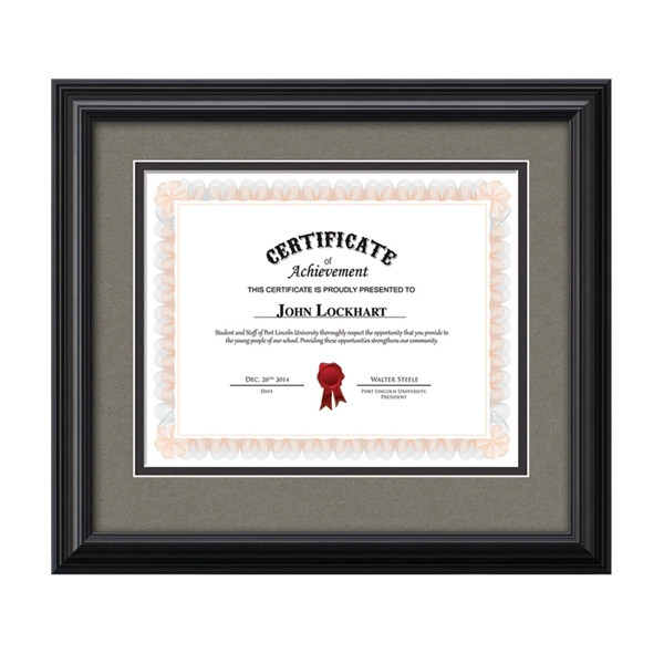 The Cottingham certificate wood frame is available in 10 rich matte... from ASI 84592 St Regis Group / St Regis