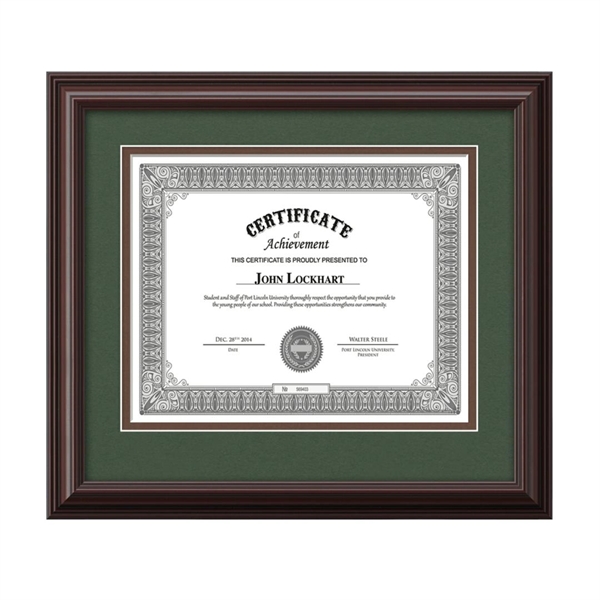 The Cottingham certificate wood frame is available in black with a... from ASI 84592 St Regis Group