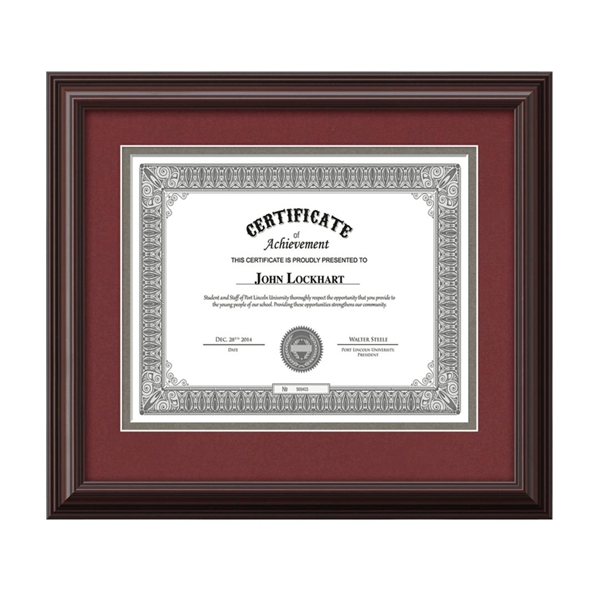 The Cottingham certificate wood frame is available in black with a... from ASI 84592 St Regis Group