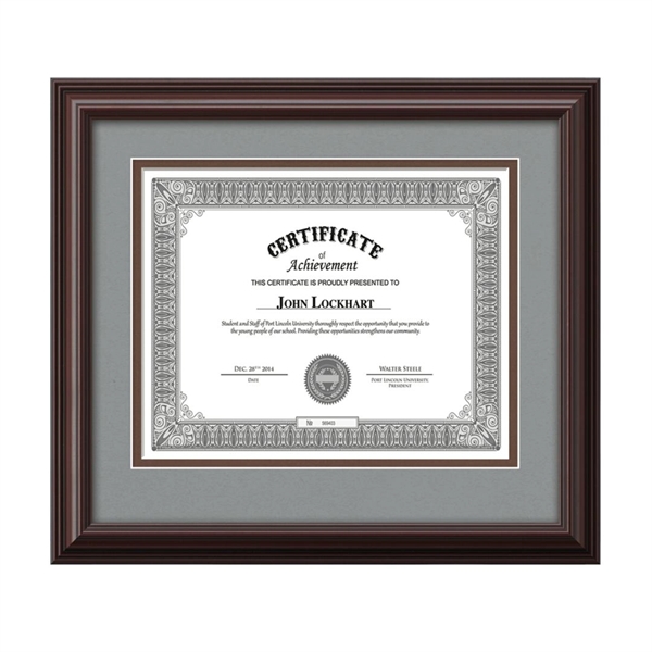 The Cottingham certificate wood frame is available in black with a... from ASI 84592 St Regis Group
