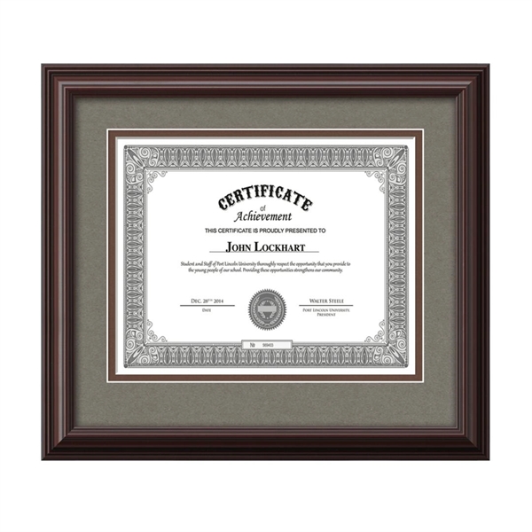 The Cottingham certificate wood frame is available in black with a... from ASI 84592 St Regis Group