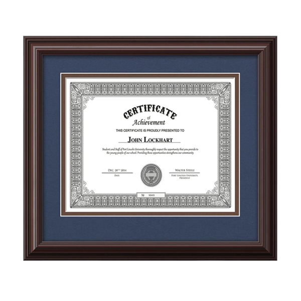 The Cottingham certificate wood frame is available in black with a... from ASI 84592 St Regis Group