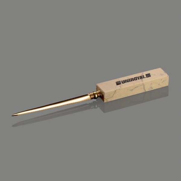 Letter opener with genuine marble handle.... from ASI 84592 St Regis Group