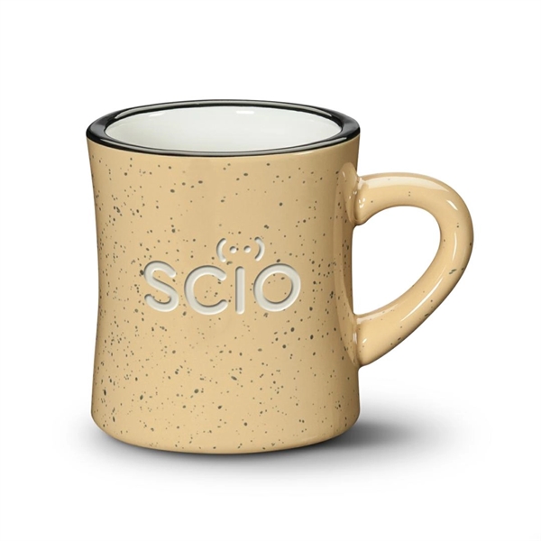 Our Colby ceramic mug features concave sides glazed with our speckled... from ASI 84592 St Regis Group