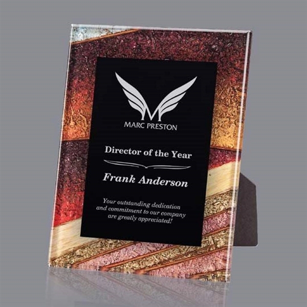 Hereford Award - Autumn/Black 6 1/2"x8 1/2"... from ASI 84592 St Regis Group / St Regis