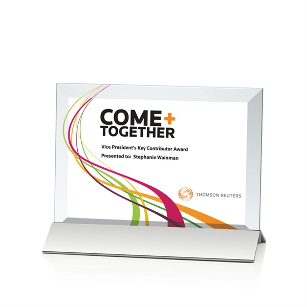 The beveled Starfire crystal rectangle of the Rainsworth is mounted in... from ASI 84592 St Regis Group / St Regis