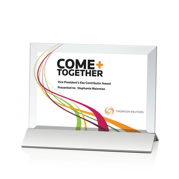 The beveled Starfire crystal rectangle of the Rainsworth is mounted in... from ASI 84592 St Regis Group / St Regis