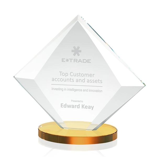 The striking bevels of the diamond-shaped Teston taper uniformly from the... from ASI 84592 St Regis Group / St Regis