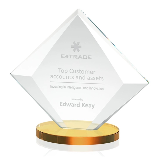 The striking bevels of the diamond-shaped Teston taper uniformly from the... from ASI 84592 St Regis Group / St Regis