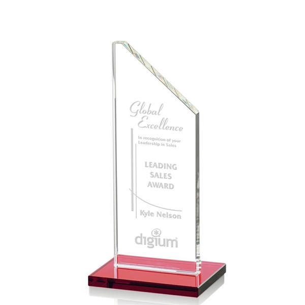 Our extraordinary cut starfire Dixon award is combined with red optical... from ASI 84592 St Regis Group / St Regis