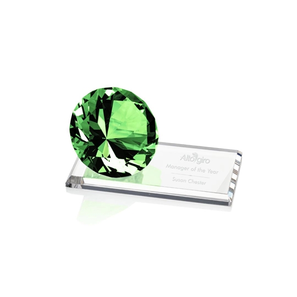 Our stunning reflective optical gemstone is mounted to a crystal clear... from ASI 84592 St Regis Group / St Regis