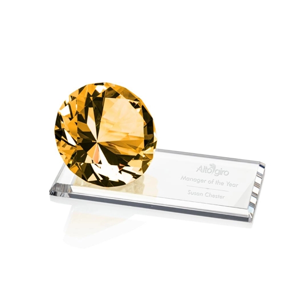 Our stunning reflective optical gemstone is mounted to a crystal clear... from ASI 84592 St Regis Group / St Regis