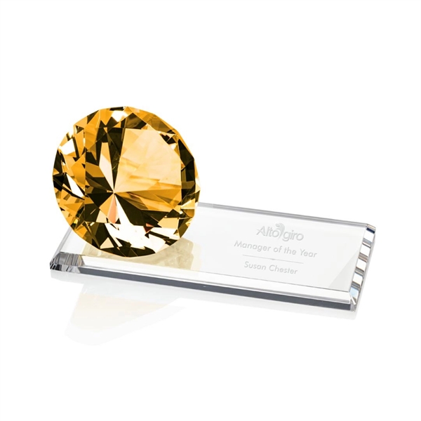 Our stunning reflective optical gemstone is mounted to a crystal clear... from ASI 84592 St Regis Group / St Regis