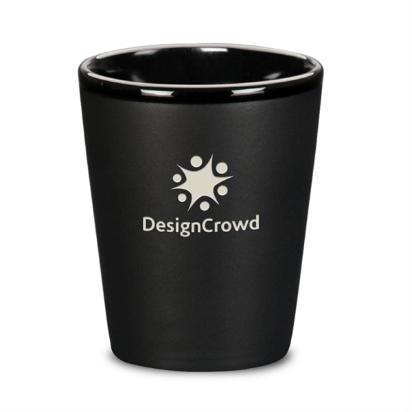 The Balmes ceramic shot glass is glazed with a silky, satin... from ASI 84592 St Regis Group