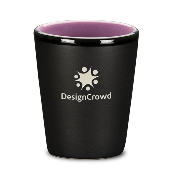 The Balmes ceramic shot glass is glazed with a silky, satin... from ASI 84592 St Regis Group