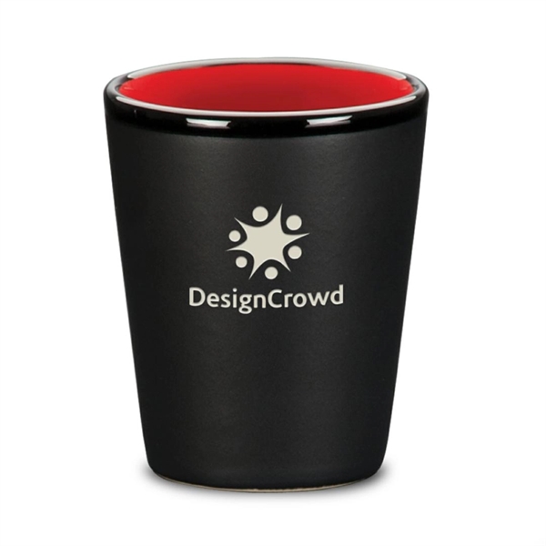 The Balmes ceramic shot glass is glazed with a silky, satin... from ASI 84592 St Regis Group