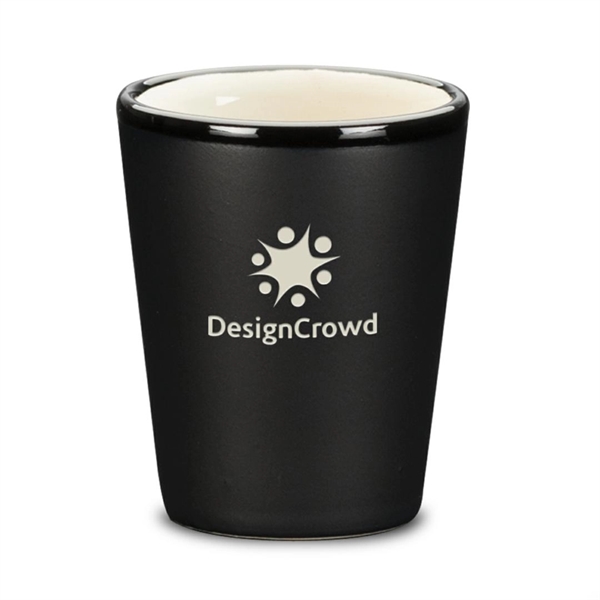 The Balmes ceramic shot glass is glazed with a silky, satin... from ASI 84592 St Regis Group