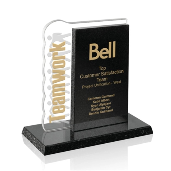 One of a series of aquashaped starfire rectangles with contoured left... from ASI 84592 St Regis Group / Prestige Glass