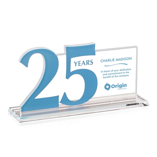 This set of distinctive service recognition awards is highlighted by an... from ASI 84592 St Regis Group / Prestige Glass