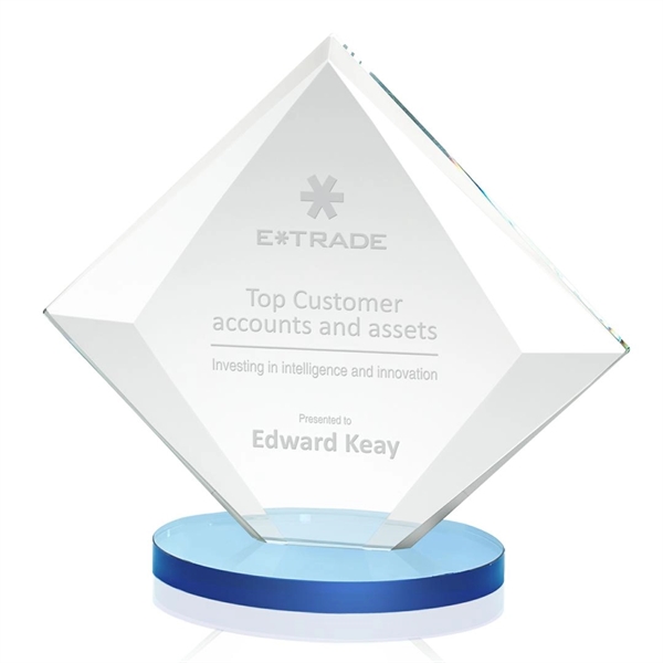 The striking bevels of the diamond-shaped Teston taper uniformly from the... from ASI 84592 St Regis Group / St Regis