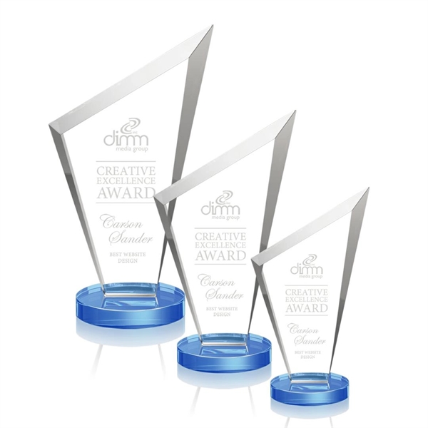 Exquisite Deep Bevels accentuate this striking Starfire award... from ASI 84592 St Regis Group / St Regis