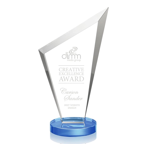 Exquisite Deep Bevels accentuate this striking Starfire award... from ASI 84592 St Regis Group / St Regis