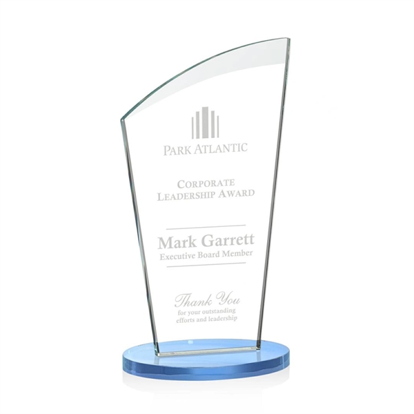 This fabulous starfire award features an arched beveled top and oval... from ASI 84592 St Regis Group / St Regis