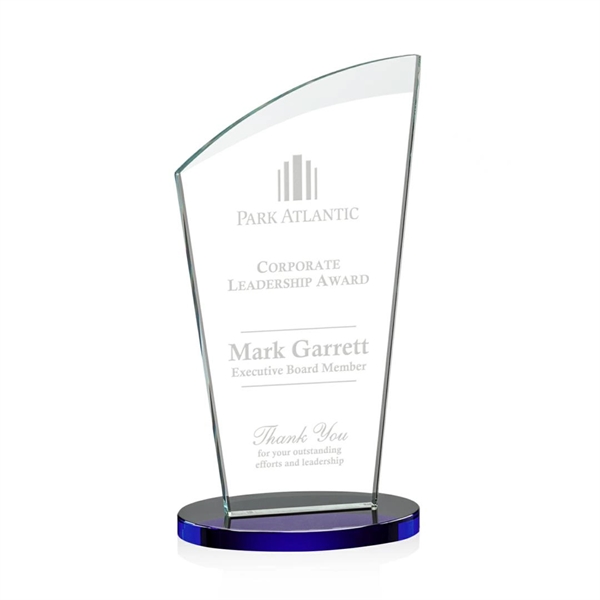 This fabulous starfire award features an arched beveled top and oval... from ASI 84592 St Regis Group / St Regis