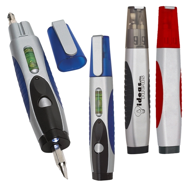 Multi purpose tool and flashlight with level.... from ASI 61125 Hit Promotional Products / Hit®