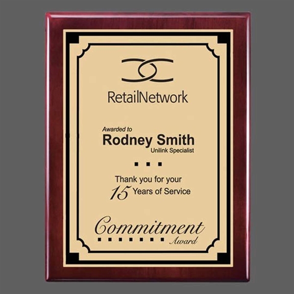 Black Engraving on Satin Plates... from ASI 84592 St Regis Group / St Regis