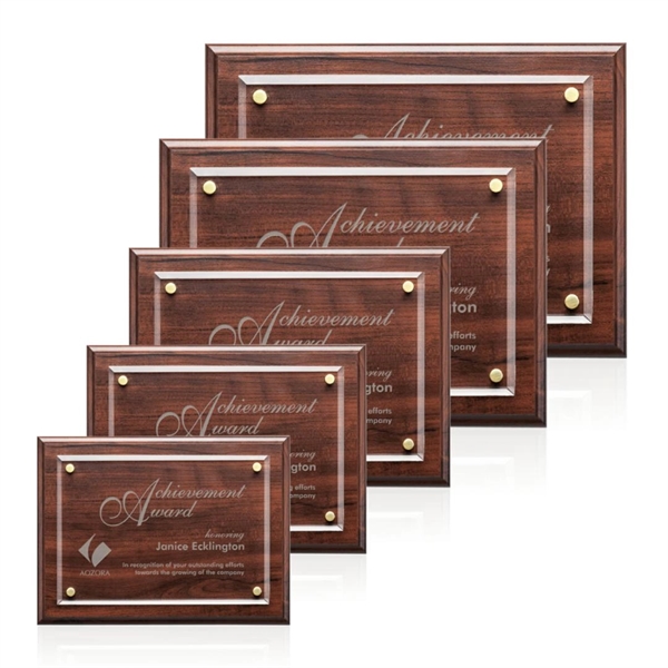 The beveled crystal center plate of the Ulster is raised above... from ASI 84592 St Regis Group / St Regis