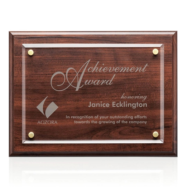 The beveled crystal center plate of the Ulster is raised above... from ASI 84592 St Regis Group / St Regis