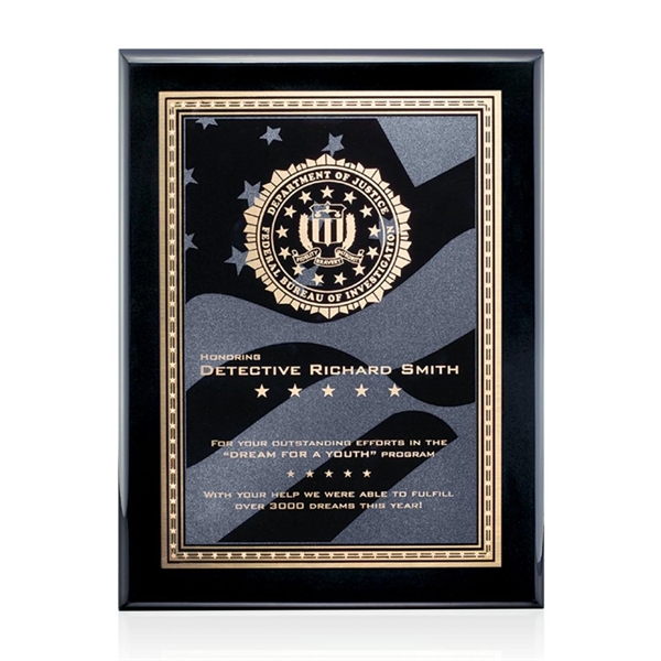 High-Gloss Piano Finish Plaque... from ASI 84592 St Regis Group / St Regis