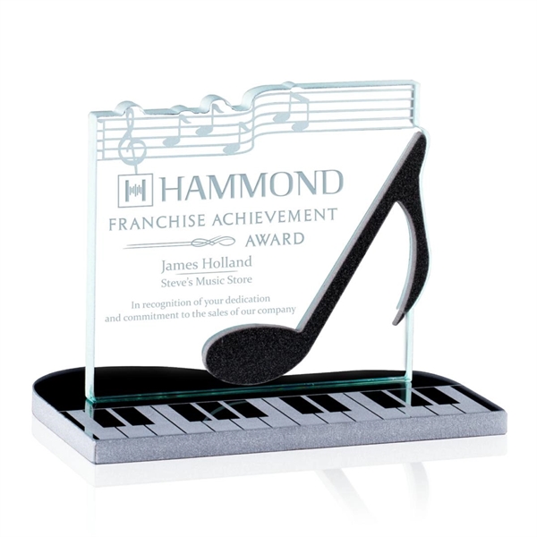 Sheet music award - starfire/granite award.... from ASI 84592 St Regis Group / Prestige Glass