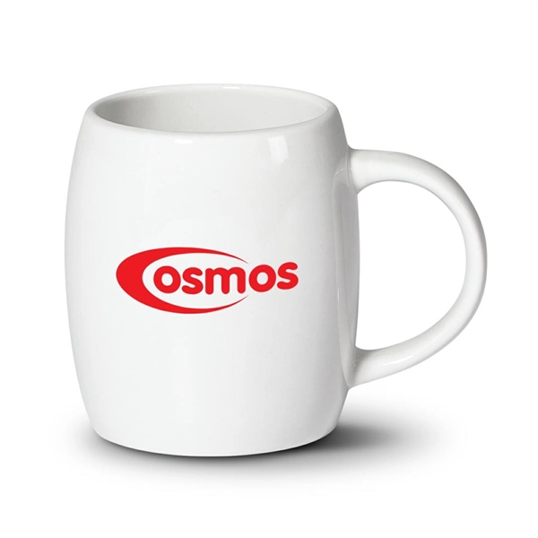 Our Bicknell porcelain mug features gently arched sides and a small... from ASI 84592 St Regis Group