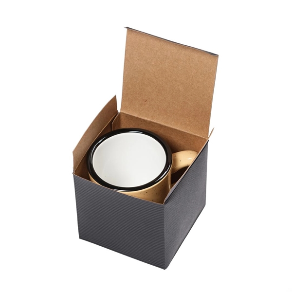 Our Colby ceramic mug features concave sides glazed with our speckled... from ASI 84592 St Regis Group