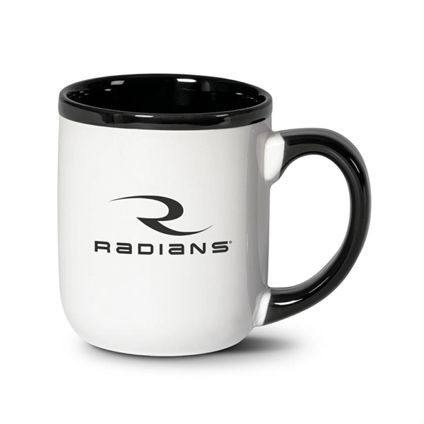 The Carlson ceramic mug with its dark inner glaze and surrounding... from ASI 84592 St Regis Group
