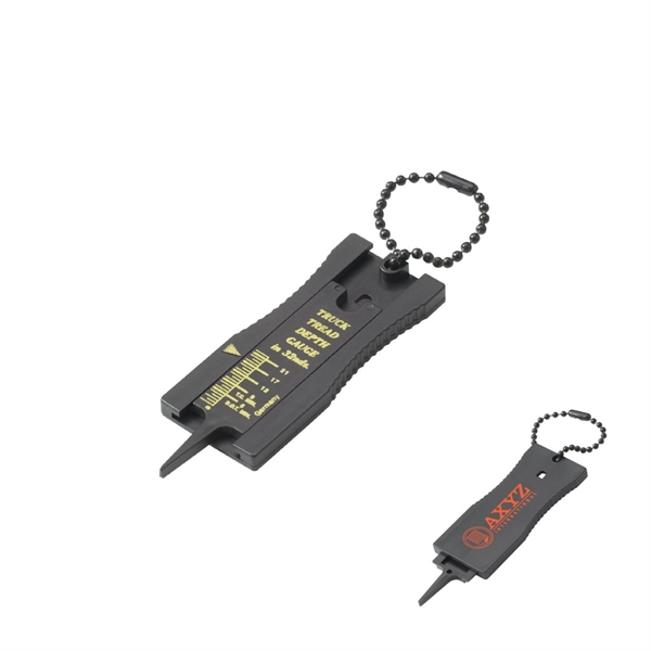 Truck tire tread gauge key chain.... from ASI 84592 St Regis Group