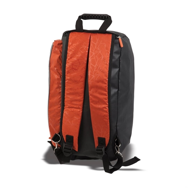 Sports duffel bag with hideaway backpack shoulder straps.... from ASI 84592 St Regis Group
